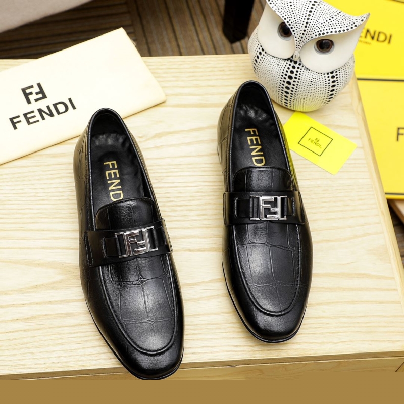 F**di leather shoes